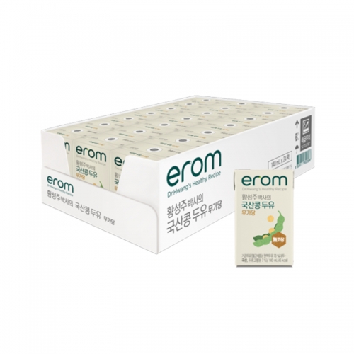 [이롬 황성주] 국산콩두유 무가당 140ml 24팩