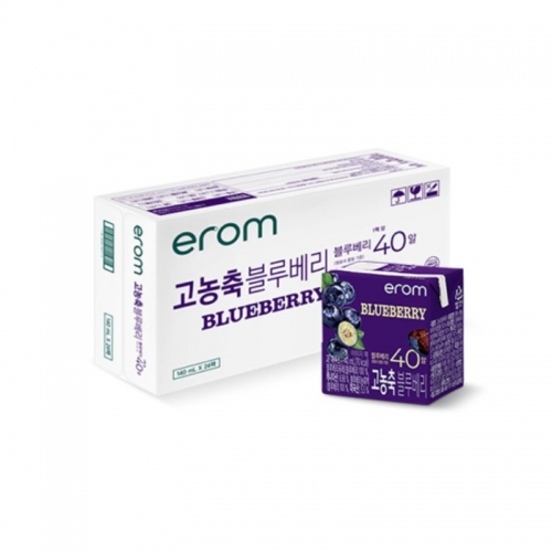 [이롬 황성주] 고농축 블루베리 140ml 24팩