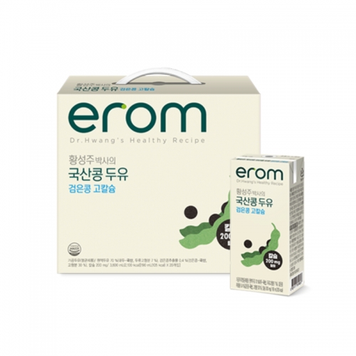 [이롬 황성주] 국산콩두유 검은콩고칼슘 190ml 20팩