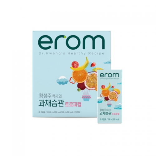 [이롬 황성주] 과채습관 트로피컬 190ml 16팩