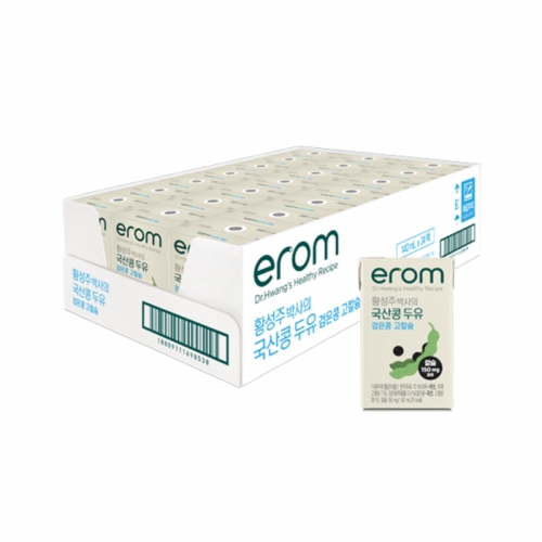 [이롬 황성주] 국산콩두유 검은콩고칼슘 140ml 24팩