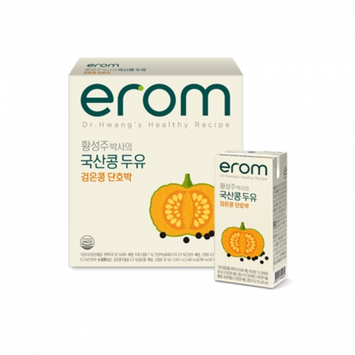 [이롬 황성주] 국산콩두유 검은콩단호박마 190ml 16팩