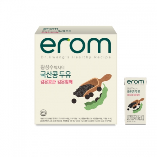 [이롬 황성주] 국산콩두유 검은콩검은참깨 190ml 16팩