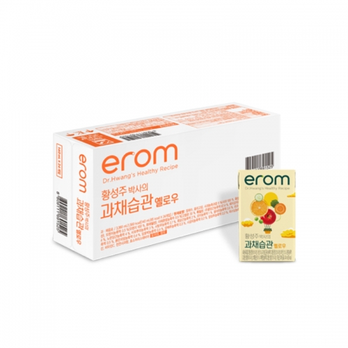 [이롬 황성주] 과채습관 옐로우140ml 24팩