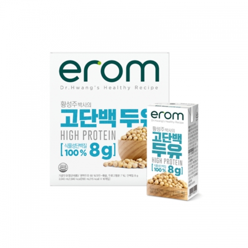 [이롬 황성주] 약콩두유 고단백 190ml 20팩